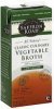 Saffron Road vegetable broth classic culinary, low sodium Calories