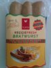 Viana veggiefresh bratwurst Calories