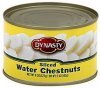 Dynasty water chestnuts sliced Calories