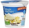 Weight Watchers yogurt nonfat, vanilla Calories