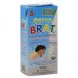 B.R.A.T. Diet organic b.r.a.t. tummy-soother vanilla Calories