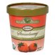 sorbet organic, strawberry