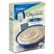 Gerber tender harvest organic cereal for baby whole grain rice Calories