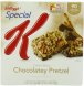 Special K chocolate pretzel bar Calories
