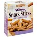 crunchy baked snacks wheat snack sticks