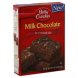 brownie mix traditional, milk chocolate