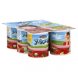 Stonyfield Farm strawberry & banilla yokids all natural and organic yogurts Calories