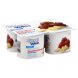 yogurt nonfat, light, strawberry banana