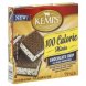 Kemps 100 calorie minis ice cream sandwiches chocolate chip Calories