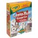 cinna-bun surprise teddy bear, crayola