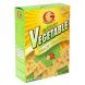 snack crackers garden vegetable