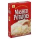 mashed potatoes