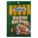 Nathans Famous gummi hot dogs Calories