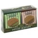 petite wafers green tea & sweet chocolate flavors