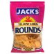 Jacks tostada chips yellow corn rounds Calories