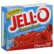 gelatin dessert low calorie, sugar free, cherry