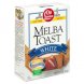 melba toast white