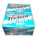 Cadbury Adams trident white chewing gum Calories