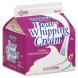 heavy whipping cream