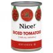 tomatoes diced