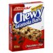 granola bars chewy, chocolate chip