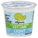 yogurt blended, nonfat, light, keylime