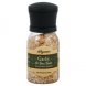 garlic & sea salt adjustable grinder