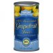 100% juice grapefruit, unsweetened