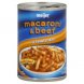 macaroni & beef in tomato sauce