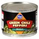 peppers green chile, whole