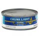 chunk light tuna in water