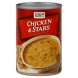soup condensed, chicken & stars