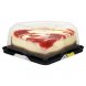 Giant Supermarket cheesecake quarter, strawberry swirl Calories