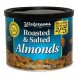 almonds roasted & salted, pre-priced