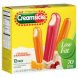 ice cream pop orange & raspberry sherbet