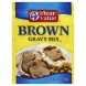 gravy mix brown