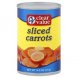 carrots sliced