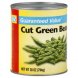 green beans cut