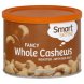 cashews whole, fancy, roasted, with sea salt