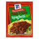 spaghetti sauce mix thick and zesty