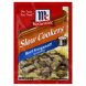 seasoning beef stroganoff, slow cookers