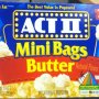 Act II popcorn-mini bags butter, halloween Calories