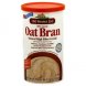 oat bran natural high fiber cereal