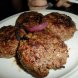 beef, ground, patties, frozen, cooked, broiled