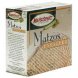 matzos, unsalted