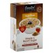 oatmeal instant, high fiber, maple & brown sugar