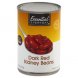 kidney beans dark red