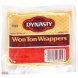 won ton wrappers