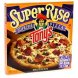 Tonys Pizza super rise frozen pizza, supreme Calories