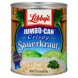 jumbo-can crispy sauerkraut